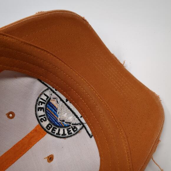 Life Is Better In The Mountains Baseball Cap Brown One Size Arcadian Outfitters - Picture 8 of 9